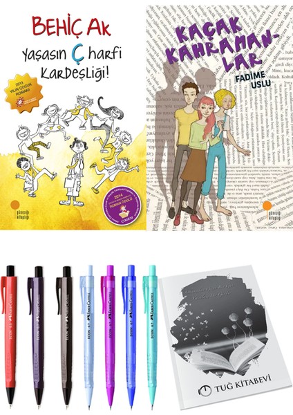 Kaçak Kahramanlar ve Yaşasın Ç Harfi Kardeşliği 2'li Set - Kalem