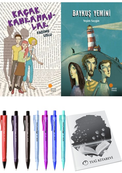 Baykuş Yemini ve Kaçak Kahramanlar 2'li Set - Kalem