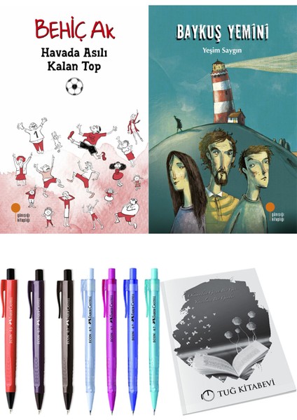 Baykuş Yemini ve Havada Asılı Kalan Top 2'li Set - Kalem