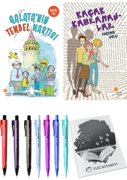 Kaçak Kahramanlar ve Galata'nın Tembel Martısı 2'li Set - Kalem