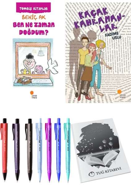 Kaçak Kahramanlar ve Ben Ne Zaman Doğdum? 2'li Set - Kalem