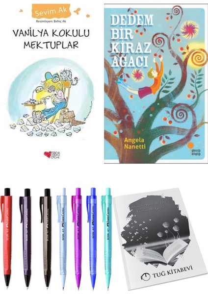 Dedem Bir Kiraz Ağacı ve Vanilya Kokulu Mektuplar 2'li Set - Kalem