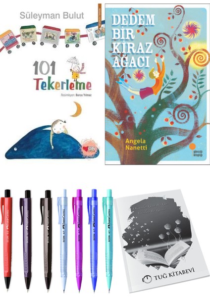 Dedem Bir Kiraz Ağacı ve 101 Tekerleme 2'li Set - Kalem
