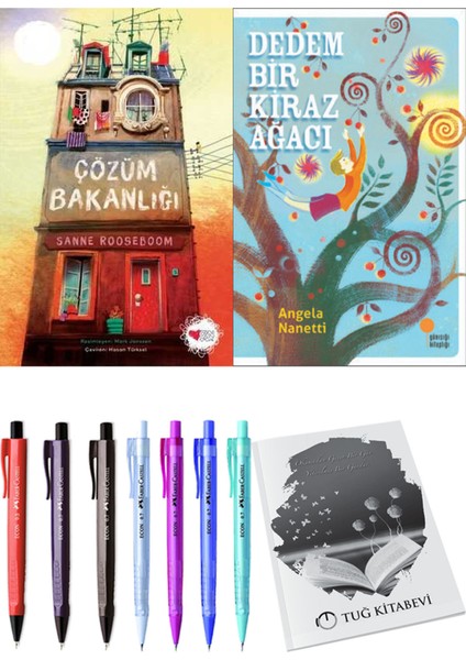 Dedem Bir Kiraz Ağacı ve Çözüm Bakanlığı 2'li Set - Kalem