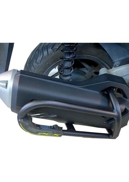 Pcx 125-150 Egzoz Koruma Demiri Yazılı