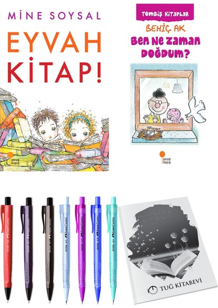 Ben Ne Zaman Doğdum? ve Eyvah Kitap! 2'li Set - Kalem