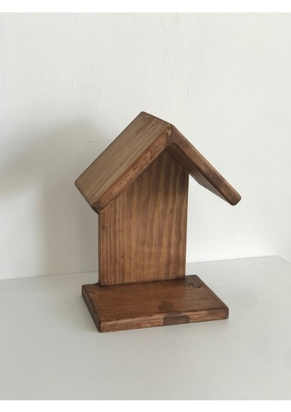 Ahşap dekoratif kitaplık, 28x13 cm, kahverengi, şık ve doğal görünüm fiyatları