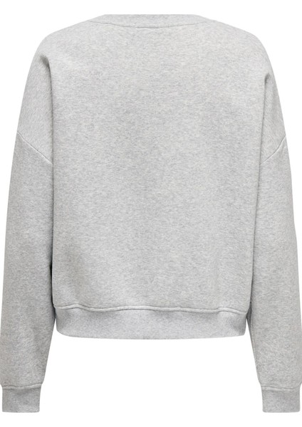 Onlsweat Lıfe L/s Crew O.sıze State Noos Gri modelleri