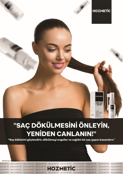 Saç dökülmesine karşı Sprey güçlendirici besleyici dolgunlaştırıcı besleyici Serum - Anti Hair Lotion Caffein - Biotin - Procopil Çıkarmaya