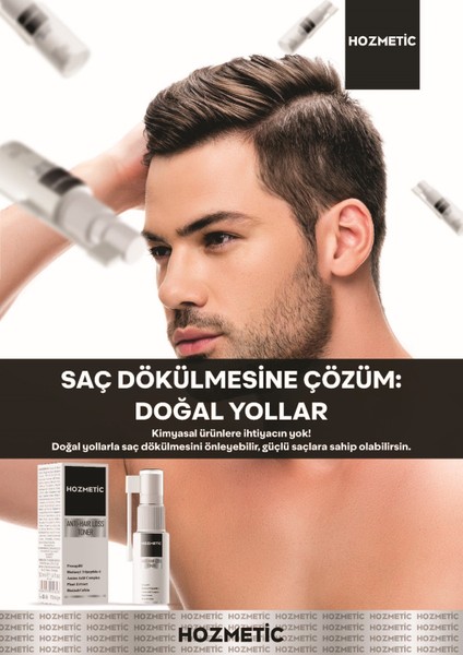 Saç dökülmesine karşı Sprey güçlendirici besleyici dolgunlaştırıcı besleyici Serum - Anti Hair Lotion Caffein - Biotin - Procopil Çıkarmaya