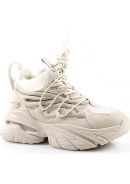 23K339 Kadın Sneaker Bot Bej 36-40