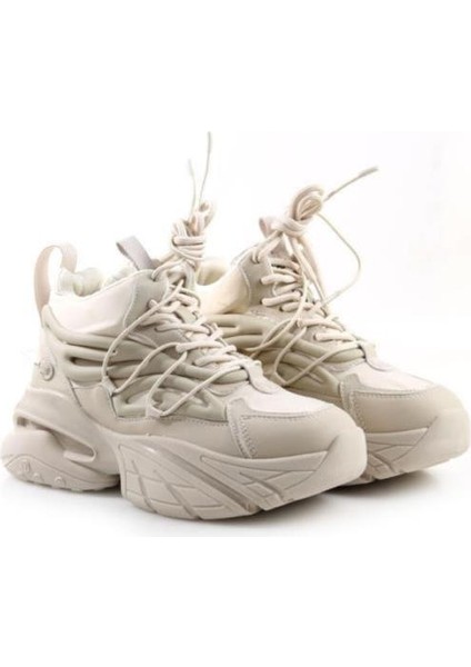 23K339 Kadın Sneaker Bot Bej 36-40