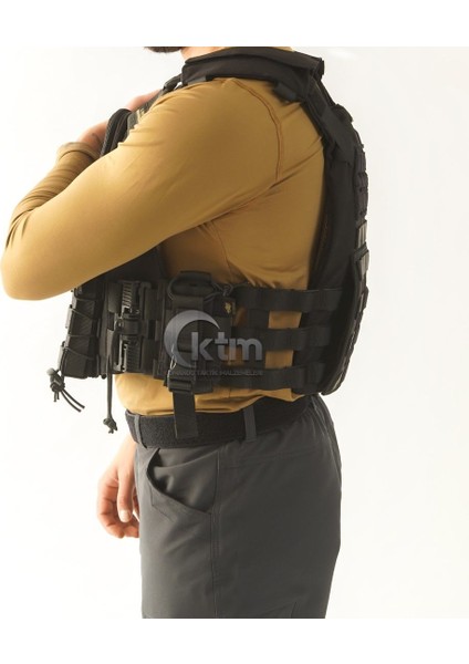Lynx Armour® Hücum Yeleği, Model-2, Siyah