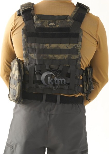 Armour® Hücum Yeleği, Model-4, Koyu Kamuflaj fırsatları