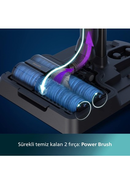 Kablosuz Islak-Kuru Elektrikli Süpürge 9000 Serisi, Elektrikli Süpürge ve Islak Mop, Kendi Kendini Temizleme, 45 Dakikaya Kadar Çalışma Süresi