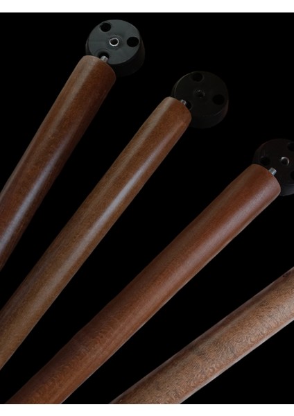 Akkayahome 4 Adet Beyaz Boyalı Ahşap Konik 35 cm Zigon, Orta Sehpa, Puf ,Komidin Ayağı modelleri