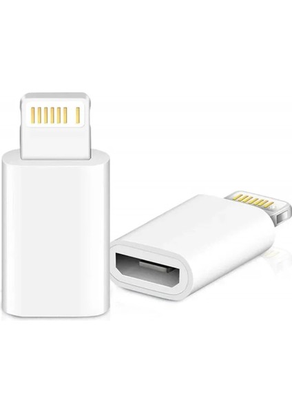 Micro USB To Lightning Çevirici Adaptör | iPhone ve iPad Uyumlu