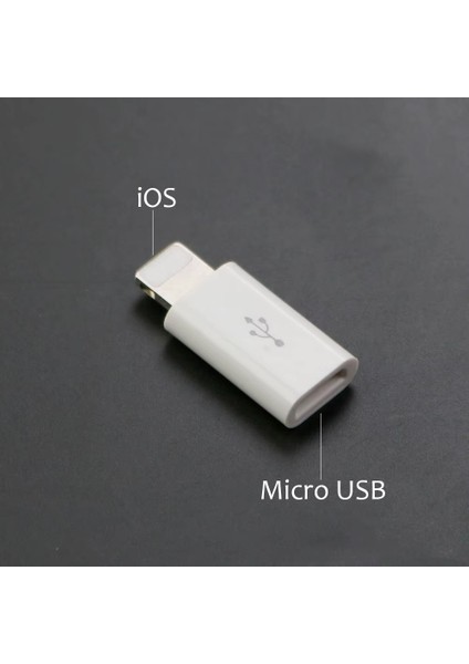 Micro USB To Lightning Çevirici Adaptör | iPhone ve iPad Uyumlu