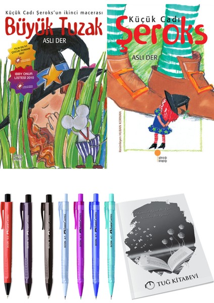 Küçük Cadı Şeroks ve Büyük Tuzak 2'li Set - Kalem