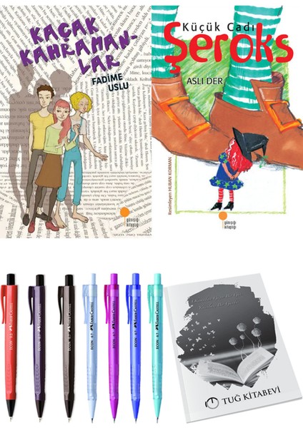 Küçük Cadı Şeroks ve Kaçak Kahramanlar 2'li Set - Kalem