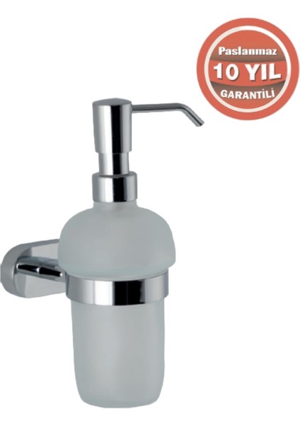 Paslanmaz Pirinç Zirve Cam Montajlı Sıvı Sabunluk modelleri
