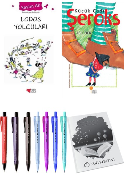 Küçük Cadı Şeroks ve Lodos Yolcuları 2'li Set - Kalem