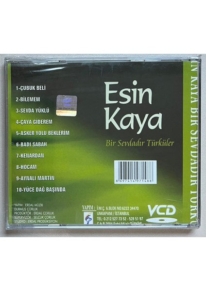 Esin Kaya - Bir Sevdadır Türküler CD