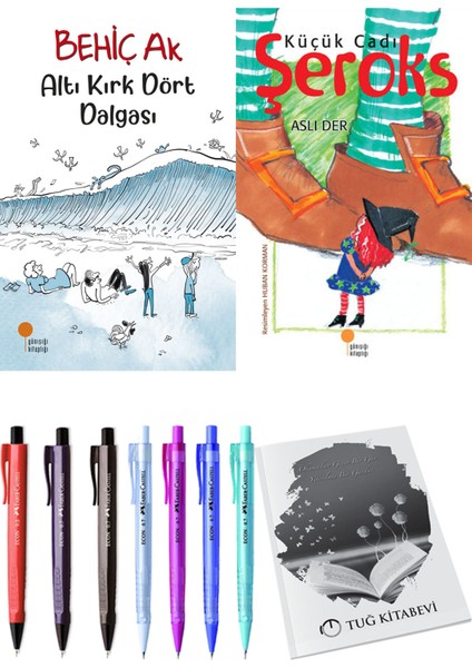 Küçük Cadı Şeroks ve Altı Kırk Dört Dalgası 2'li Set - Kalem