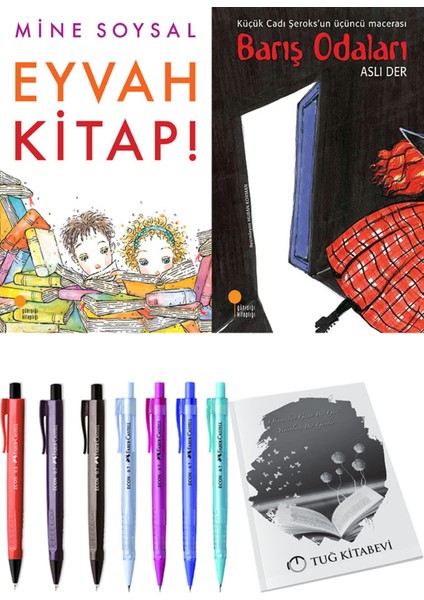 Barış Odaları ve Eyvah Kitap! 2'li Set - Kalem