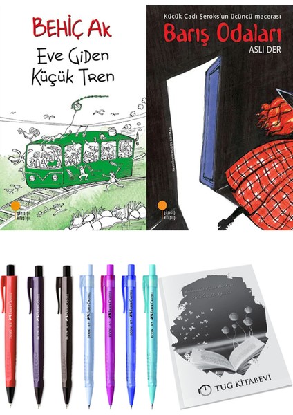 Barış Odaları ve Eve Giden Küçük Tren 2'li Set - Kalem