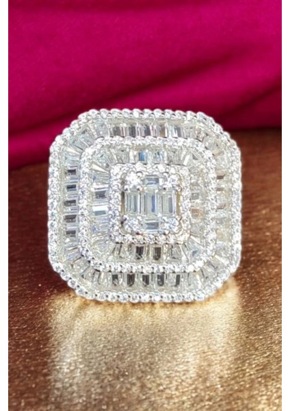 925 Ayar Gümüş Baget Kadın Yüzük modelleri