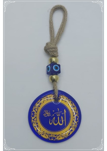 Tekno Trust Nazar Boncuğuna Allah Yazısı 8cm