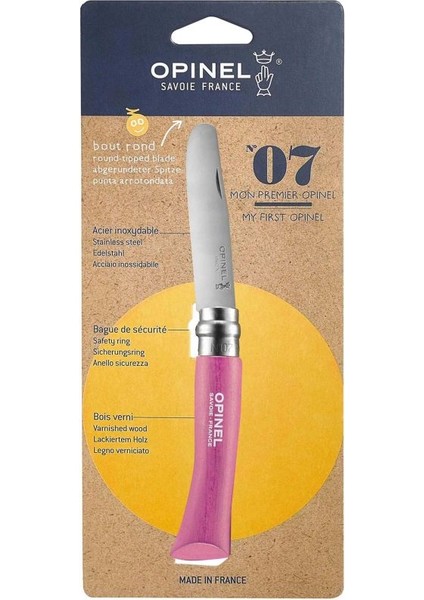 No:07 (Inox) Çocuk Çakısı / Pembe