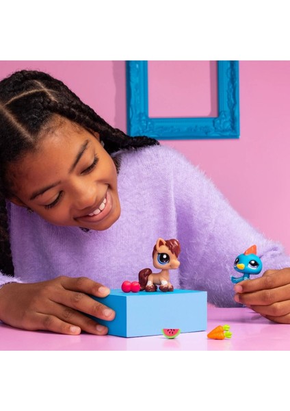 Lps Minişler Littlest Pet Shop Pony ve Kuş 2'li Figür Seti