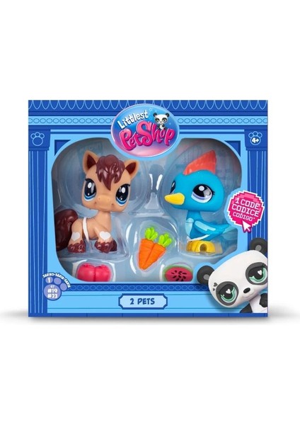 Lps Minişler Littlest Pet Shop Pony ve Kuş 2'li Figür Seti