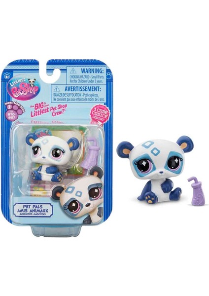 Littlest Pet Shop Minişler 1’li Figür Seri 2 - Panda - 5 cm Minişler