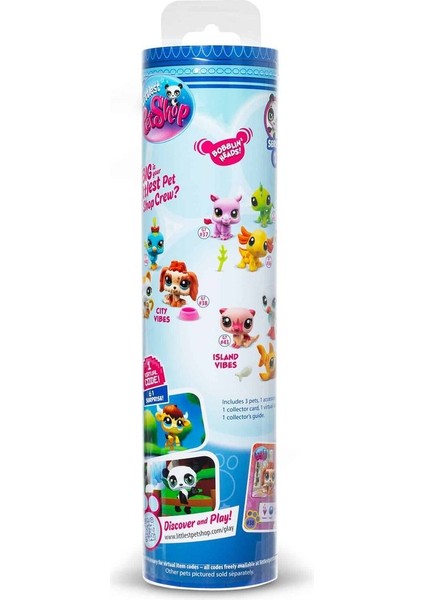 Lps Minişler Littlest Pet Shop Su Samuru Martı Köpekbalığı 3’lü Figür Seti fırsatları