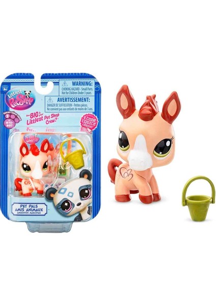 Littlest Pet Shop Minişler 1’li Figür Seri 2 - Eşek - 5 cm Minişler