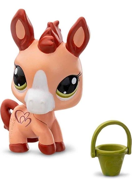 Littlest Pet Shop Minişler 1’li Figür Seri 2 - Eşek - 5 cm Minişler