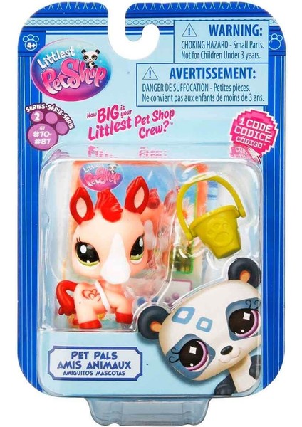 Littlest Pet Shop Minişler 1’li Figür Seri 2 - Eşek - 5 cm Minişler