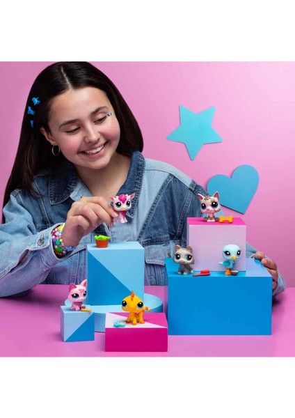 Littlest Pet Shop Minişler 1’li Figür Seri 2 - Eşek - 5 cm Minişler