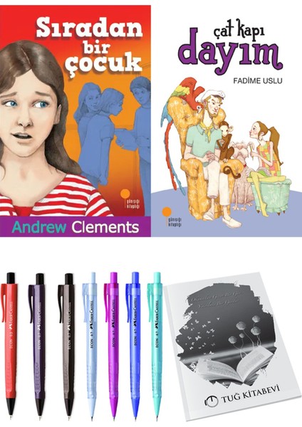 Çat Kapı Dayım ve Sıradan Bir Çocuk 2'li Set - Kalem