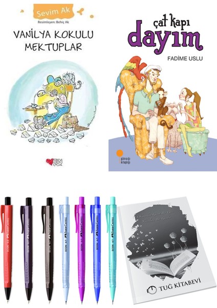 Çat Kapı Dayım ve Vanilya Kokulu Mektuplar 2'li Set - Kalem