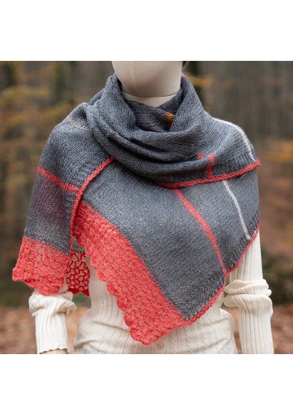 Yünlü Kadın Şal / Atkı Örgü Ipeksi Duruş fiyatları