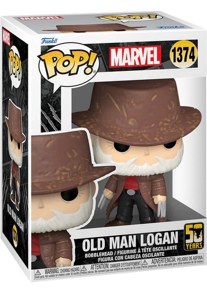 Pop Marvel Wolverine Old Man Logan 50TH Anniversary