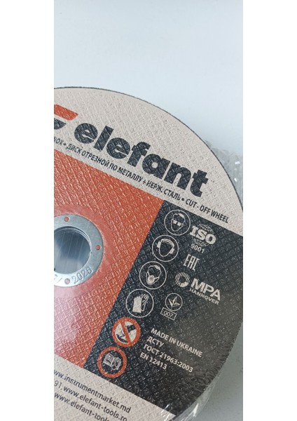 Metal Için Düz Kesme Disk Taşı (Inox) 115*1.2*22.23 (Pakette 40 Adet) modelleri