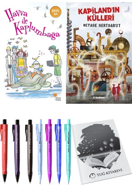Kapiland'ın Külleri ve Havva ile Kaplumbağa 2'li Set - Kalem