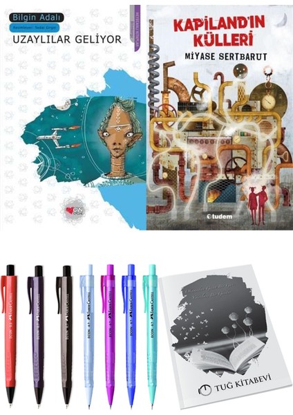 Kapiland'ın Külleri ve Uzaylılar Geliyor 2'li Set - Kalem