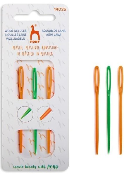Plastik Yün Iğnesi 14026