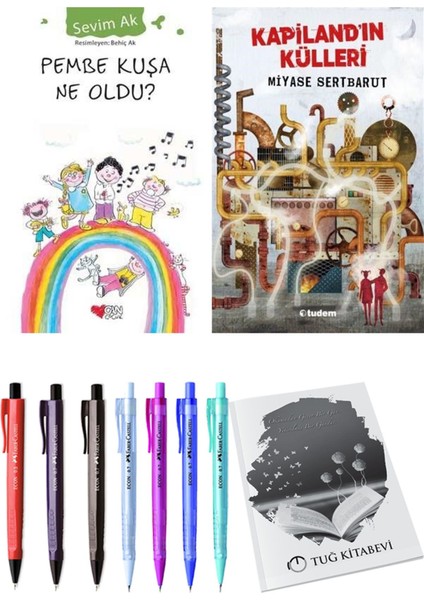 Kapiland'ın Külleri ve Pembe Kuşa Ne Oldu? 2'li Set - Kalem